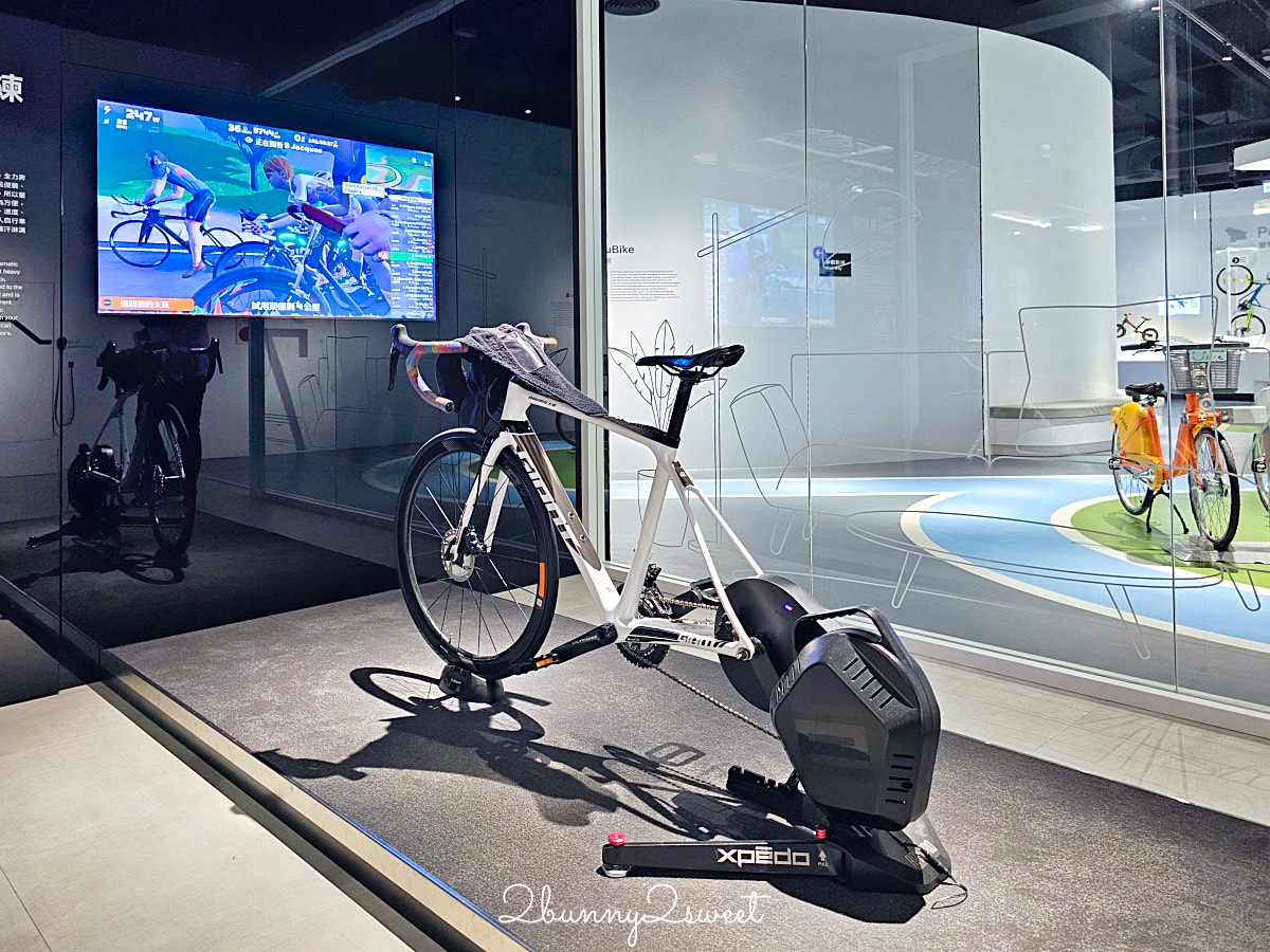 台中景點【自行車文化探索館】捷安特腳踏車博物館 VR 互動體驗好玩又長知識|台中雨天景點 @兔兒毛毛姊妹花