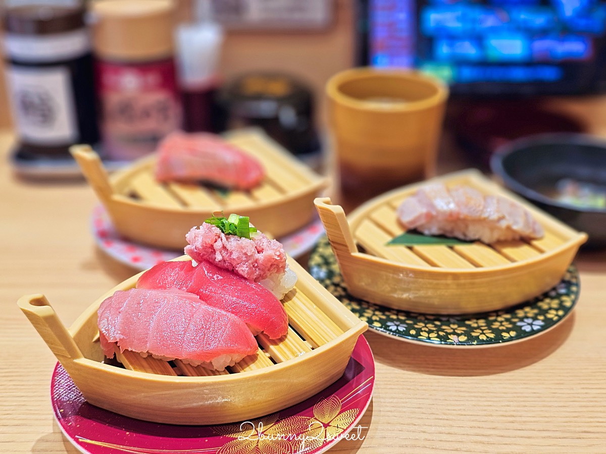 鳥取美食【漁港回転寿司 鮨かば 境港波止場店】境港必吃漁船直營迴轉壽司 新鮮平價超推薦 @兔兒毛毛姊妹花