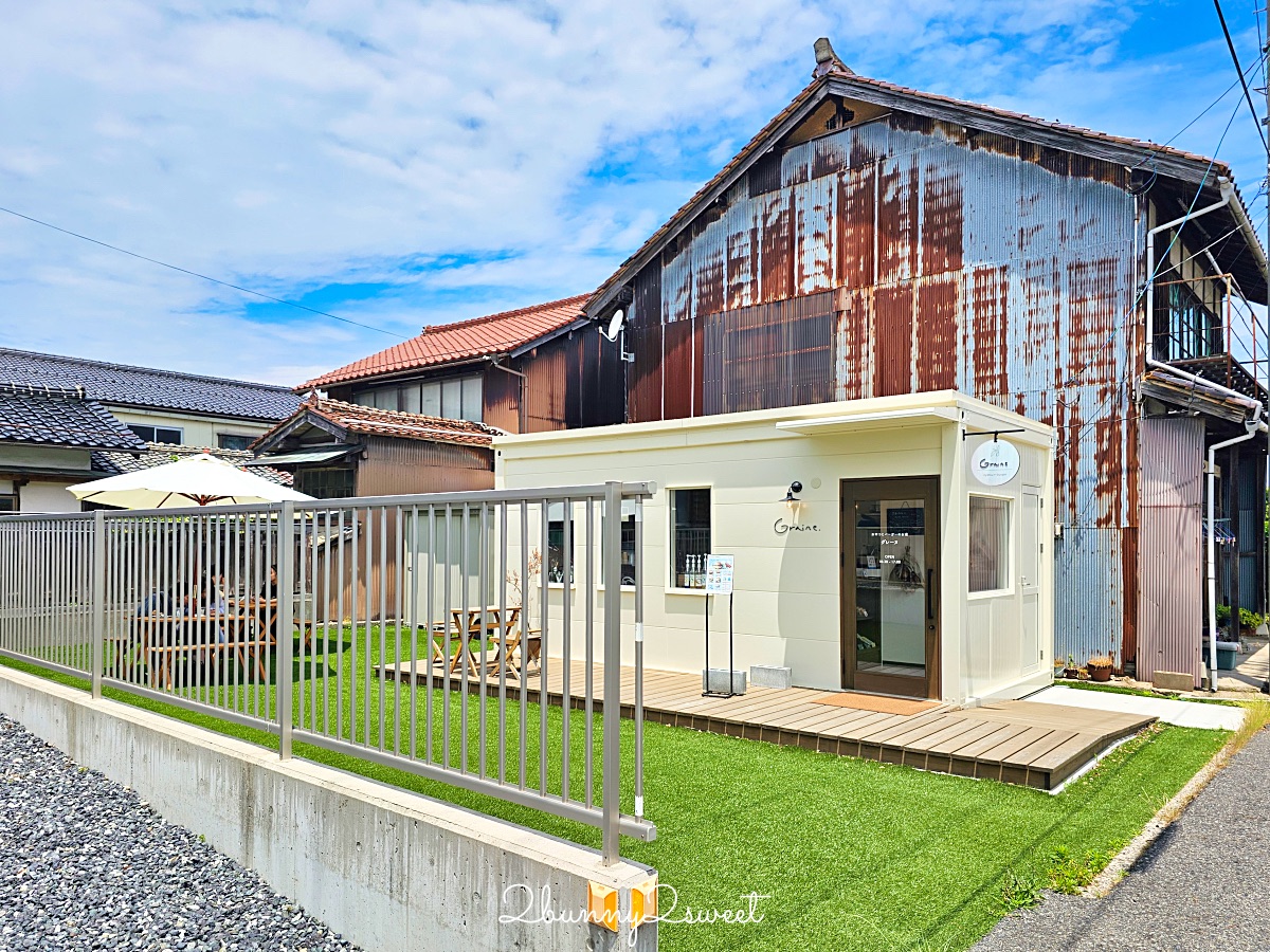 鳥取美食【おやつとバーガーのお店 Graine】柯南小鎮北榮町新開幕鳥取和牛漢堡網美餐廳 @兔兒毛毛姊妹花
