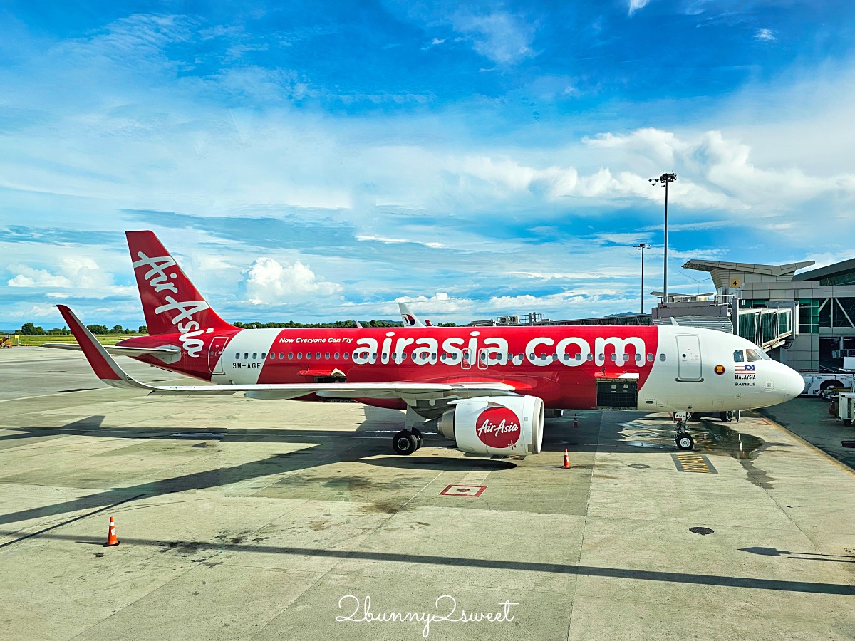 AirAsia AK1511 / AK1510~台北直飛沙巴亞庇飛行紀錄，亞航必吃餐點推薦 @兔兒毛毛姊妹花