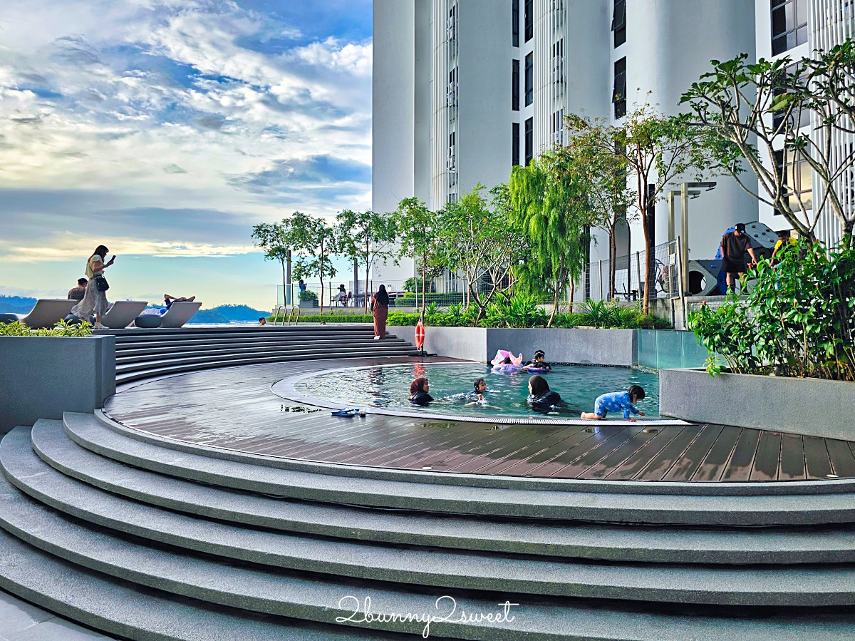 沙巴住宿【Citadines Waterfront Kota Kinabalu】亞庇公寓式酒店～近百貨,碼頭,加雅街 地點方便 @兔兒毛毛姊妹花