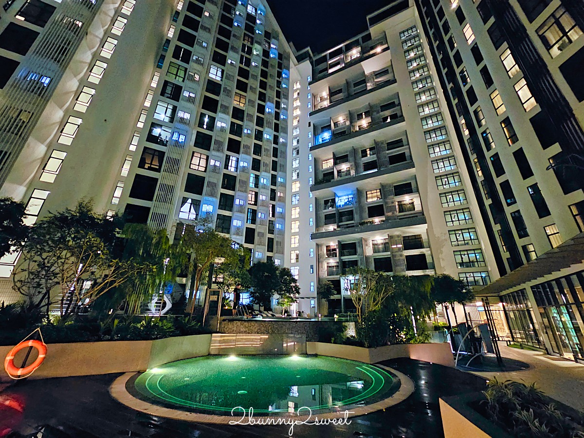 沙巴住宿【Citadines Waterfront Kota Kinabalu】亞庇公寓式酒店～近百貨,碼頭,加雅街 地點方便 @兔兒毛毛姊妹花