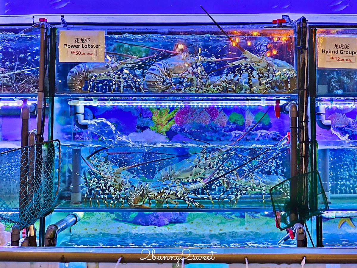 沙巴海鮮餐廳【ITCC沙巴海鮮樓】獨家巨無霸龍蝦海鮮拼盤太浮誇!! 一定要預約才吃得到 @兔兒毛毛姊妹花