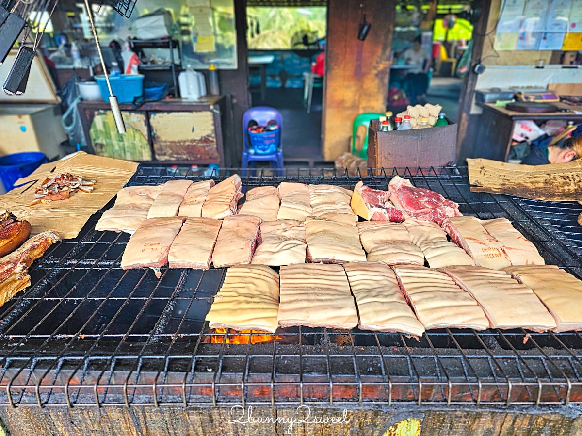 沙巴美食【煙燻山豬肉】Sinalau Bakas Himbaan Bongol 神山一日遊昆達山必吃在地美食 @兔兒毛毛姊妹花