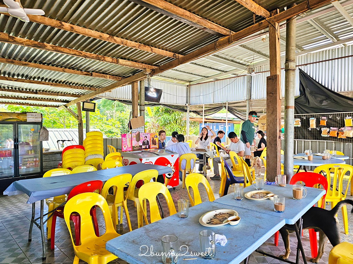 沙巴美食【煙燻山豬肉】Sinalau Bakas Himbaan Bongol 神山一日遊昆達山必吃在地美食 @兔兒毛毛姊妹花