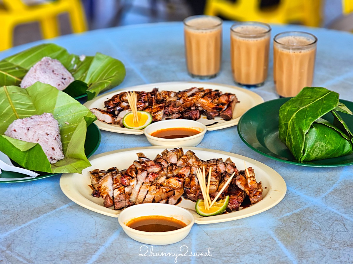 沙巴美食【煙燻山豬肉】Sinalau Bakas Himbaan Bongol 神山一日遊昆達山必吃在地美食 @兔兒毛毛姊妹花