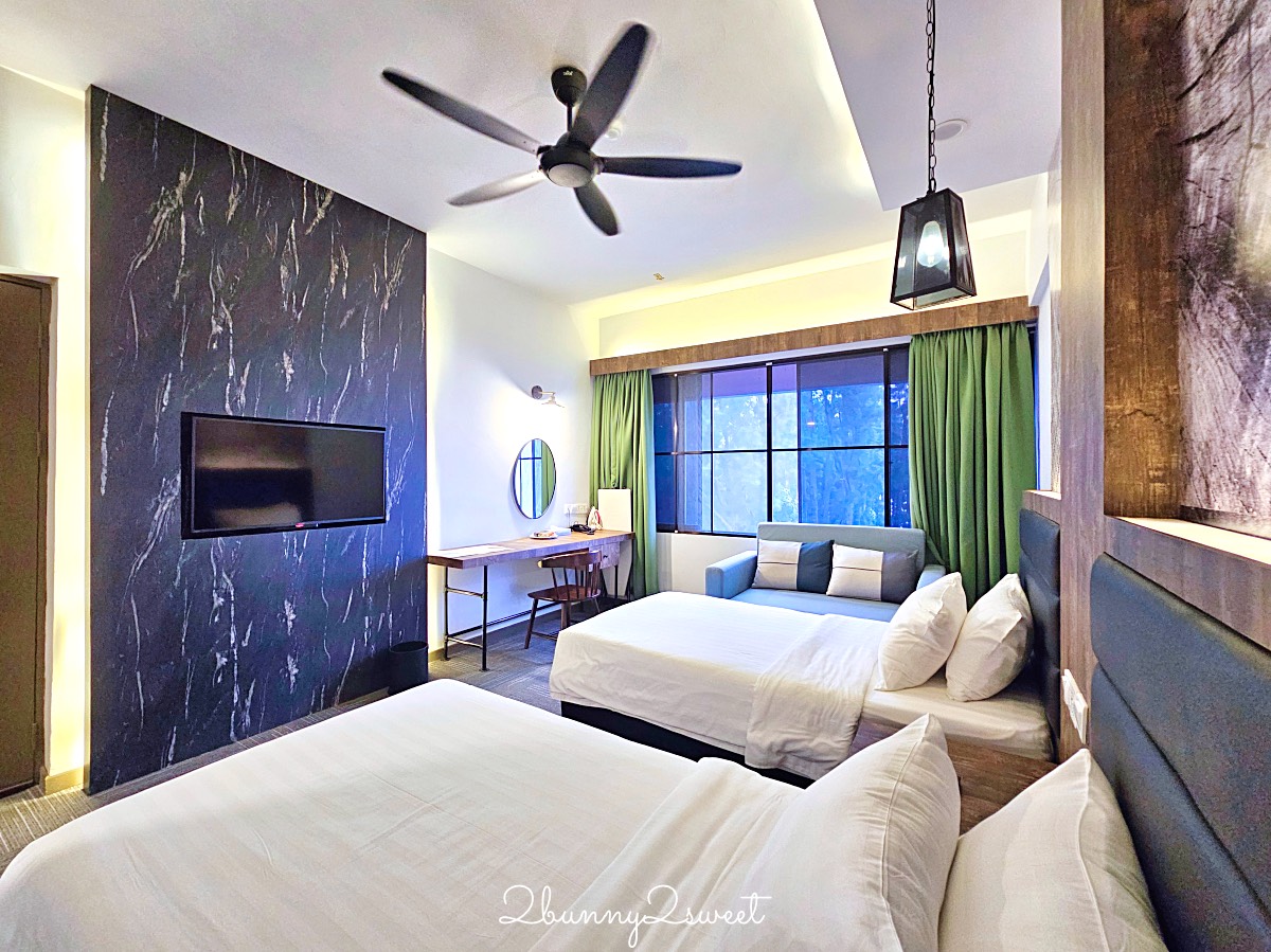 沙巴住宿【Perkasa Hotel Mt. Kinabalu 基納巴盧山佩卡薩酒店】沙巴神山景色最美飯店 森林木屋 @兔兒毛毛姊妹花