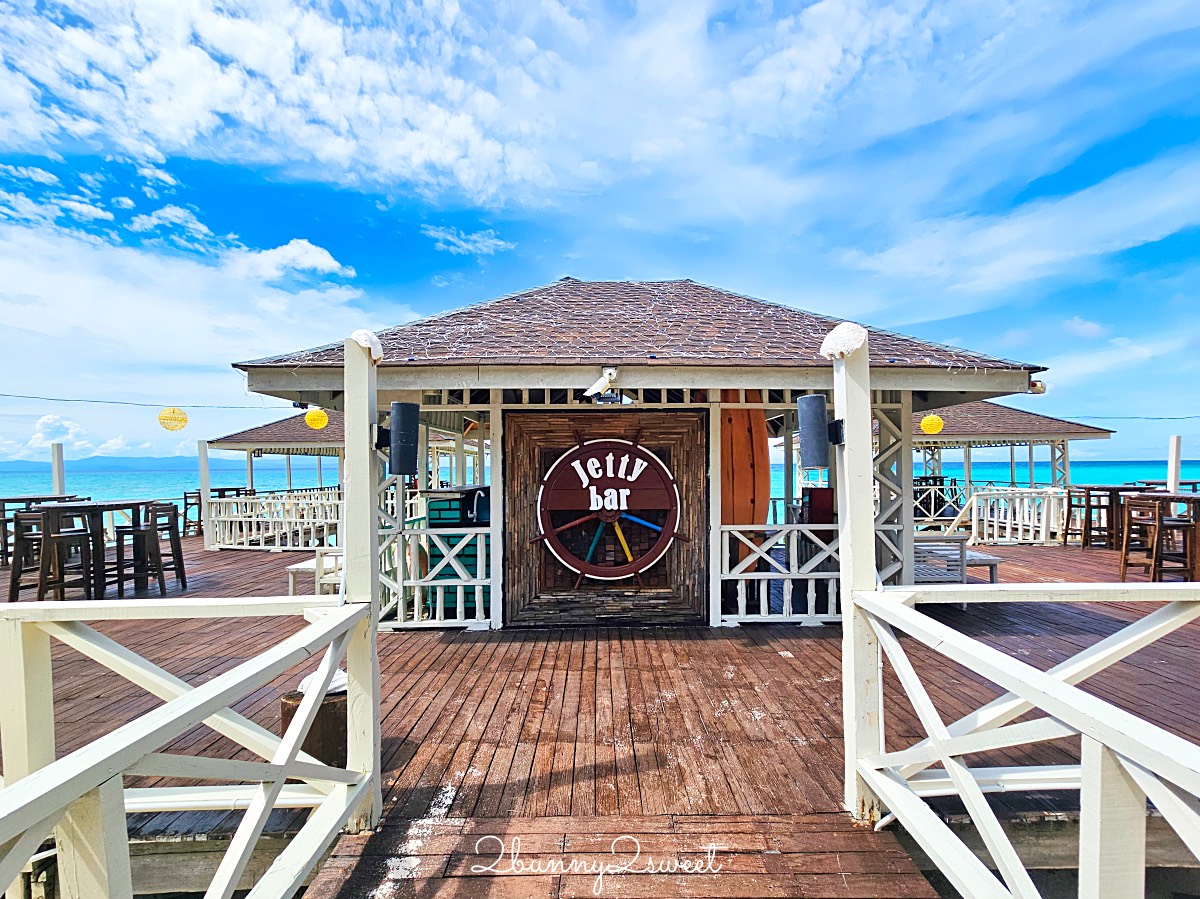 沙巴美人魚島跳島住宿【絲綢美人魚飯店 Sutera at Mantanani】海景小木屋/水上活動/一泊三食開箱 @兔兒毛毛姊妹花
