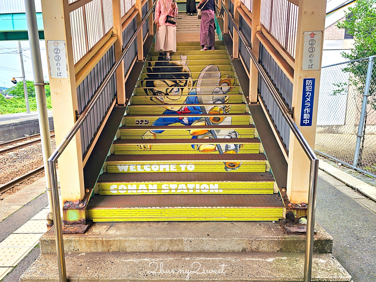 鳥取由良【柯南小鎮】一日遊地圖攻略～必拍角色/必吃美食/青山剛昌故鄉館不繞路這樣玩 @兔兒毛毛姊妹花