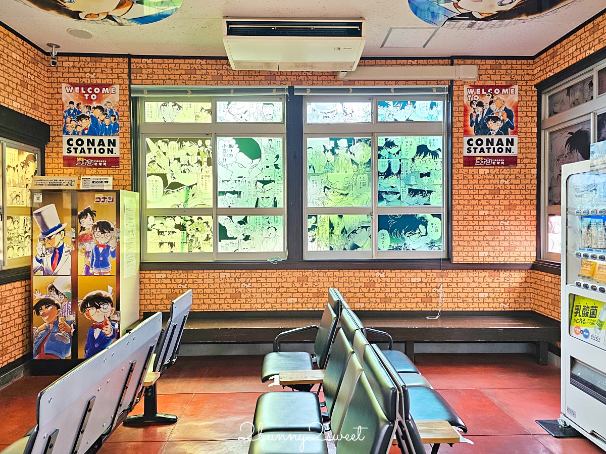 鳥取由良【柯南小鎮】一日遊地圖攻略～必拍角色/必吃美食/青山剛昌故鄉館不繞路這樣玩 @兔兒毛毛姊妹花