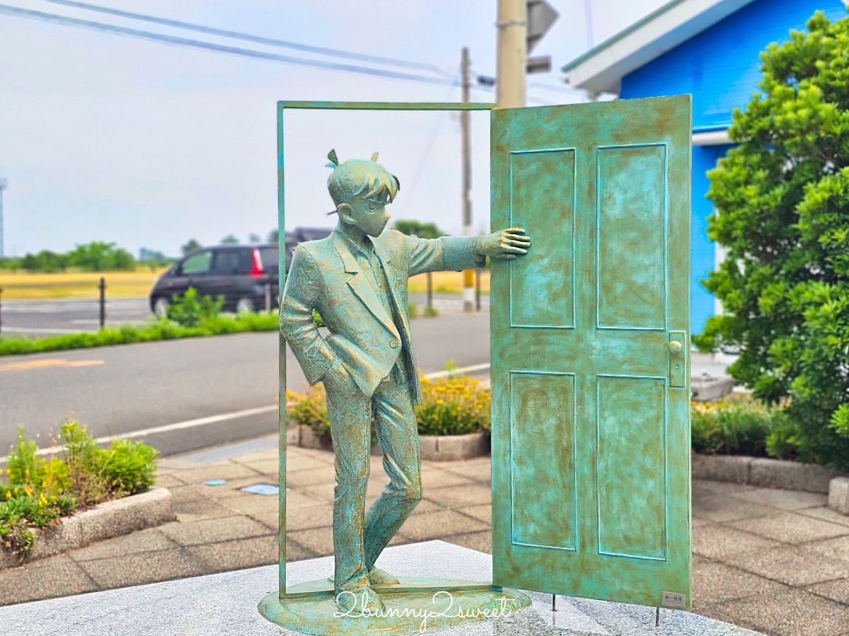 鳥取由良【柯南小鎮】一日遊地圖攻略～必拍角色/必吃美食/青山剛昌故鄉館不繞路這樣玩 @兔兒毛毛姊妹花