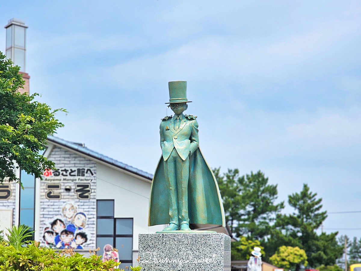 鳥取由良【柯南小鎮】一日遊地圖攻略～必拍角色/必吃美食/青山剛昌故鄉館不繞路這樣玩 @兔兒毛毛姊妹花