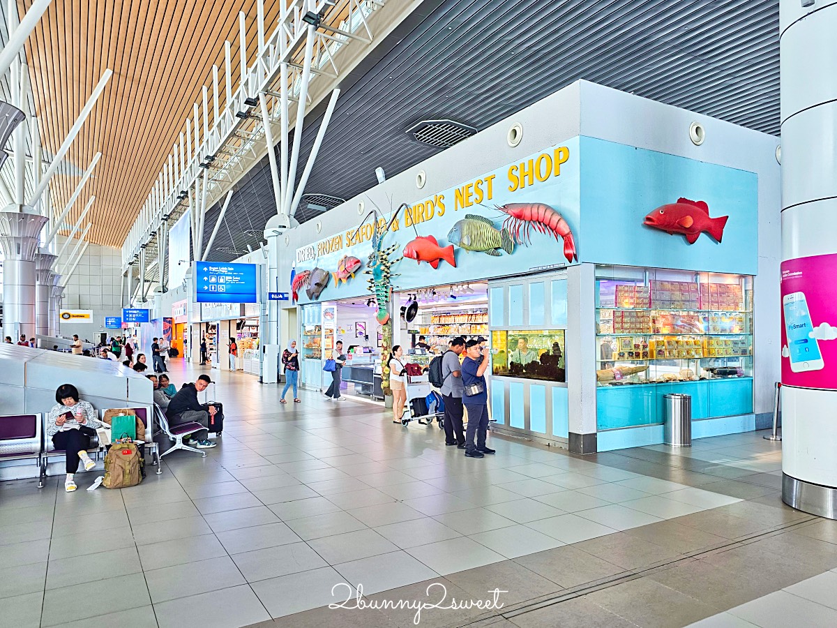 【亞庇機場攻略】馬來西亞沙巴機場 BKI 直飛班機、餐廳美食、免稅店購物、機場交通攻略 @兔兒毛毛姊妹花