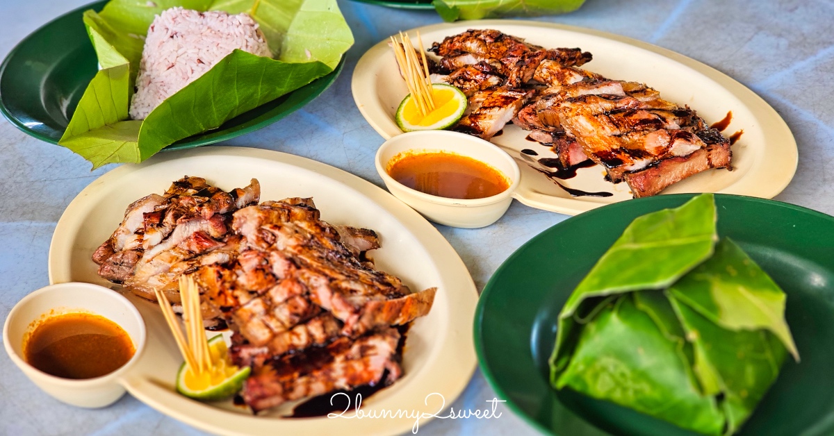 沙巴美食【煙燻山豬肉】Sinalau Bakas Himbaan Bongol 神山一日遊昆達山必吃在地美食 @兔兒毛毛姊妹花