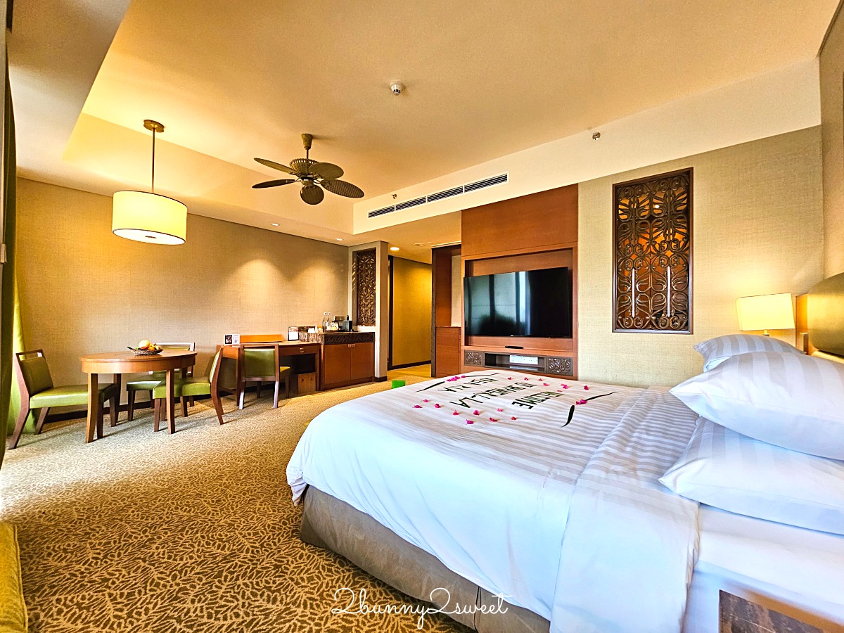 沙巴住宿【香格里拉莎利雅度假酒店 Shangri-La Rasa Ria】私人海灘 豐富設施～親子度假首選 @兔兒毛毛姊妹花