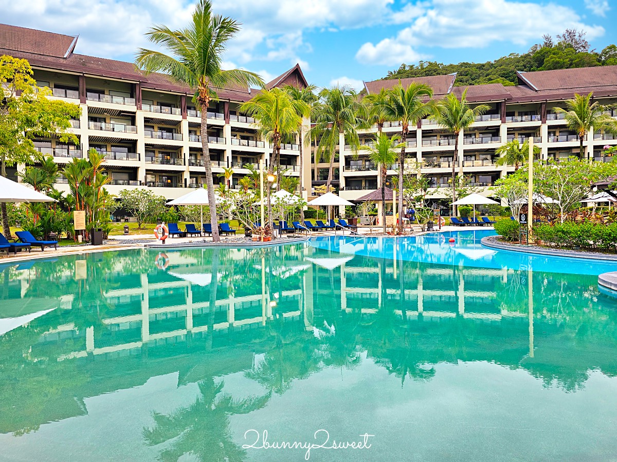 沙巴住宿【香格里拉莎利雅度假酒店 Shangri-La Rasa Ria】私人海灘 豐富設施～親子度假首選 @兔兒毛毛姊妹花