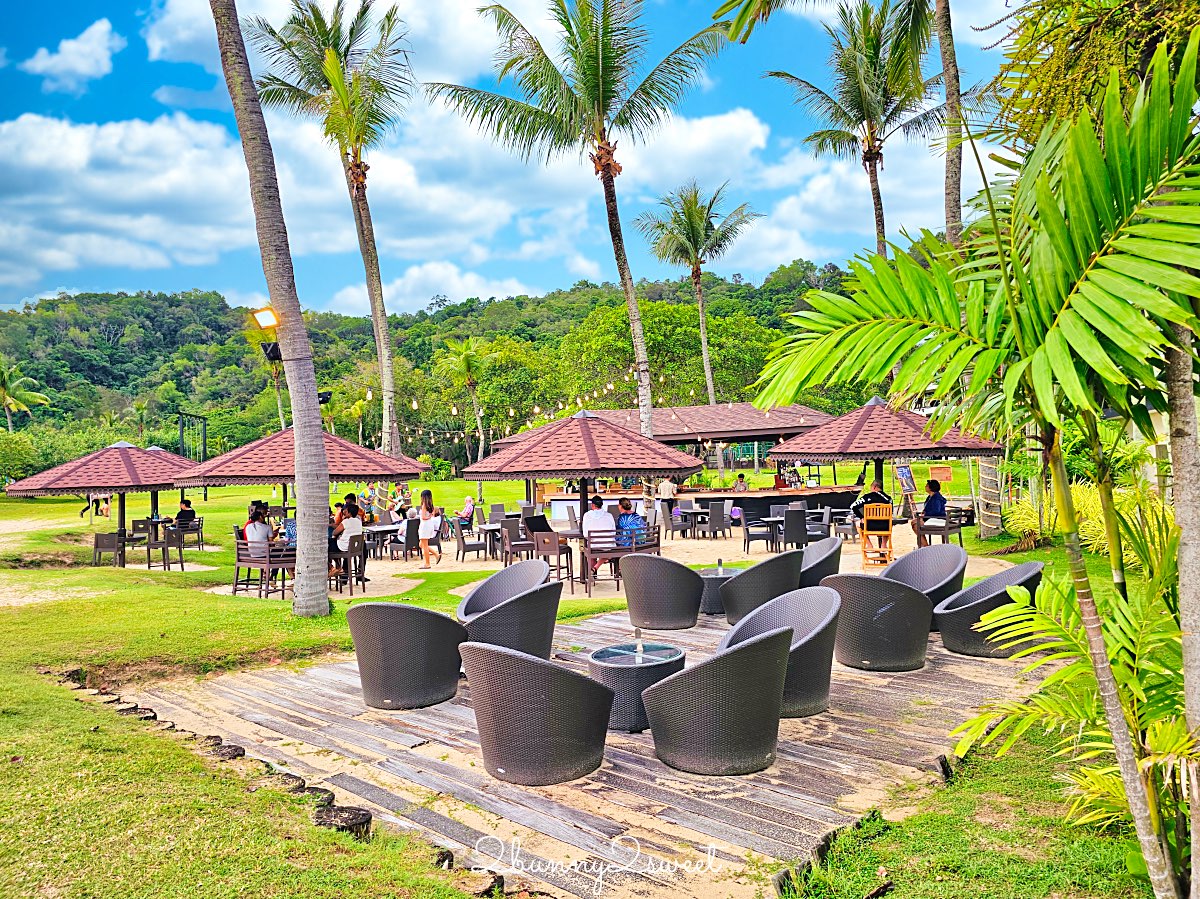 沙巴住宿【香格里拉莎利雅度假酒店 Shangri-La Rasa Ria】私人海灘 豐富設施～親子度假首選 @兔兒毛毛姊妹花