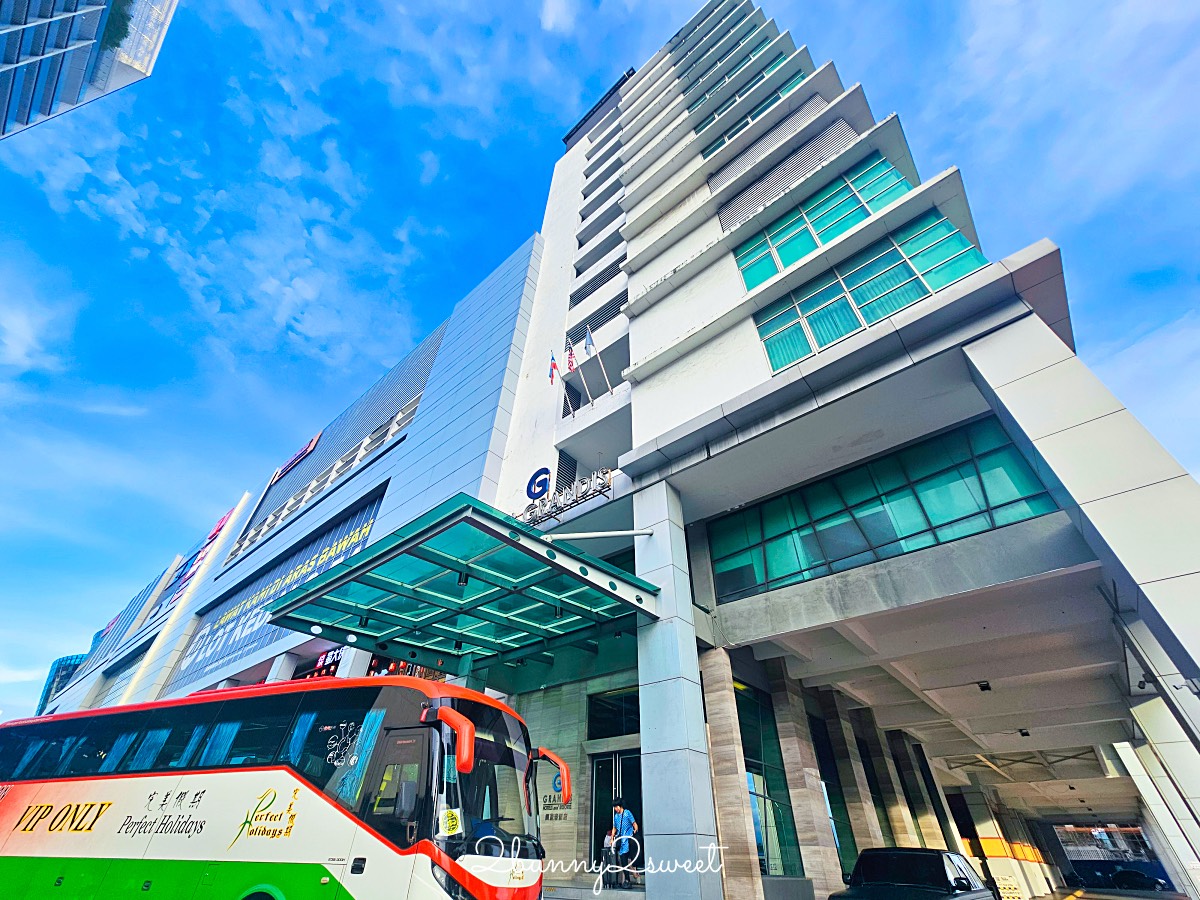 沙巴住宿【Grandis Hotels and Resorts 閣藍帝酒店】百貨共構、免稅店旁～地理位置超棒海景飯店 @兔兒毛毛姊妹花