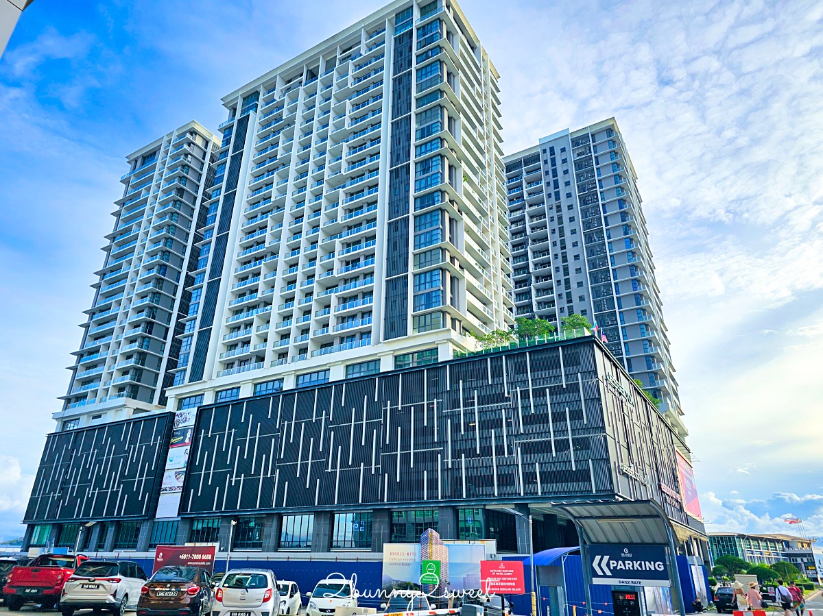 沙巴住宿【Grandis Hotels and Resorts 閣藍帝酒店】百貨共構、免稅店旁～地理位置超棒海景飯店 @兔兒毛毛姊妹花