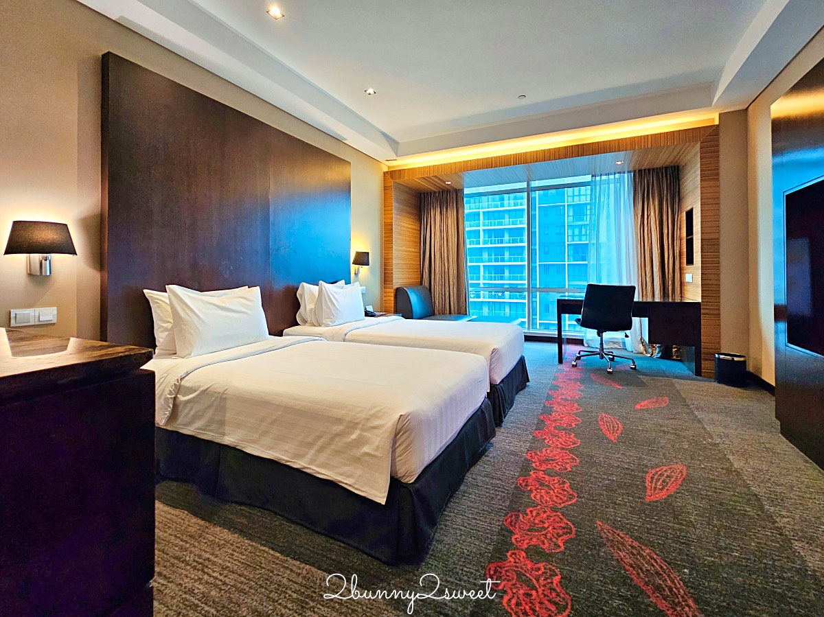 沙巴住宿【Grandis Hotels and Resorts 閣藍帝酒店】百貨共構、免稅店旁～地理位置超棒海景飯店 @兔兒毛毛姊妹花