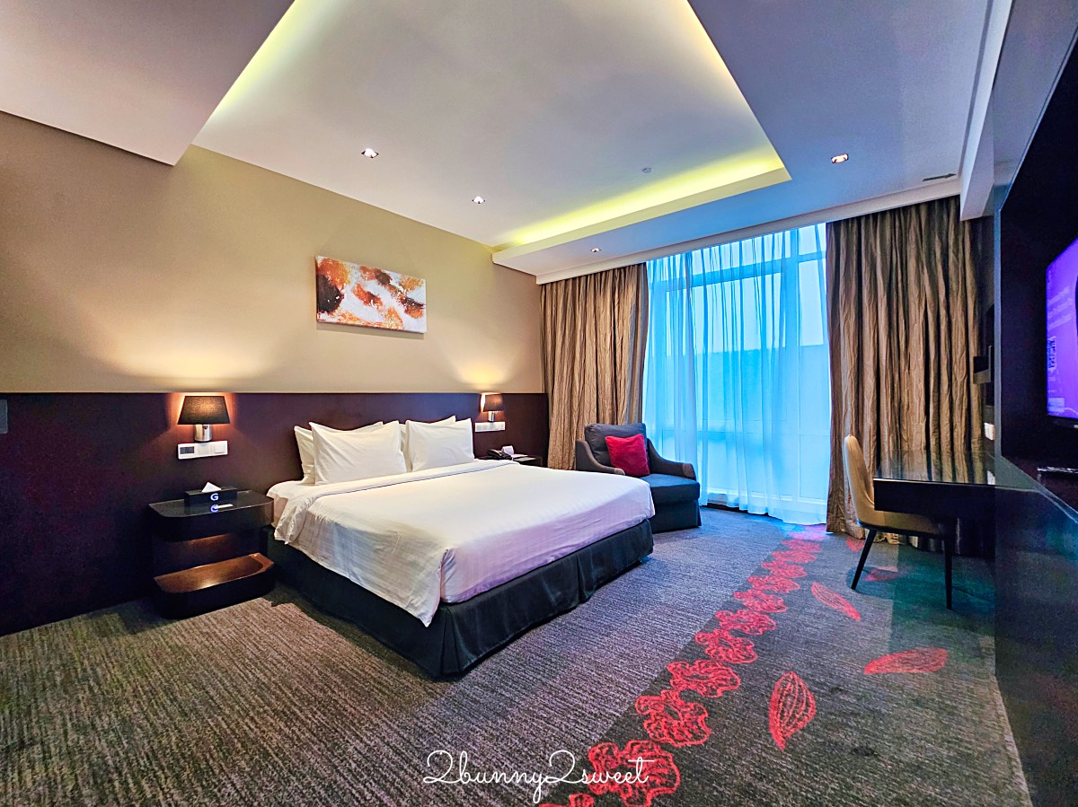 沙巴住宿【Grandis Hotels and Resorts 閣藍帝酒店】百貨共構、免稅店旁～地理位置超棒海景飯店 @兔兒毛毛姊妹花