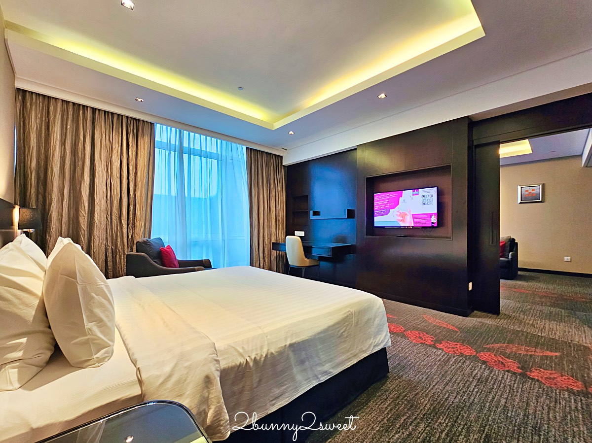 沙巴住宿【Grandis Hotels and Resorts 閣藍帝酒店】百貨共構、免稅店旁～地理位置超棒海景飯店 @兔兒毛毛姊妹花