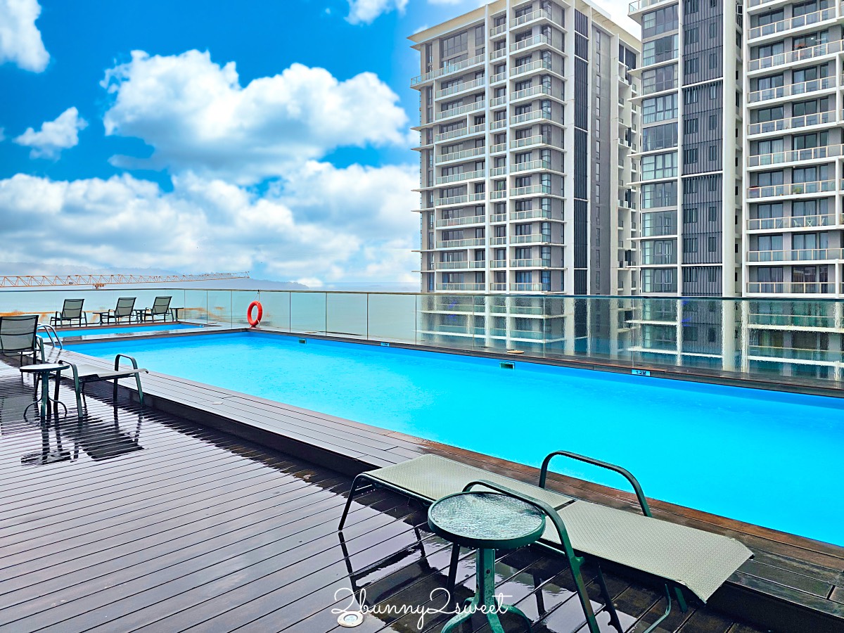 沙巴住宿【Grandis Hotels and Resorts 閣藍帝酒店】百貨共構、免稅店旁～地理位置超棒海景飯店 @兔兒毛毛姊妹花