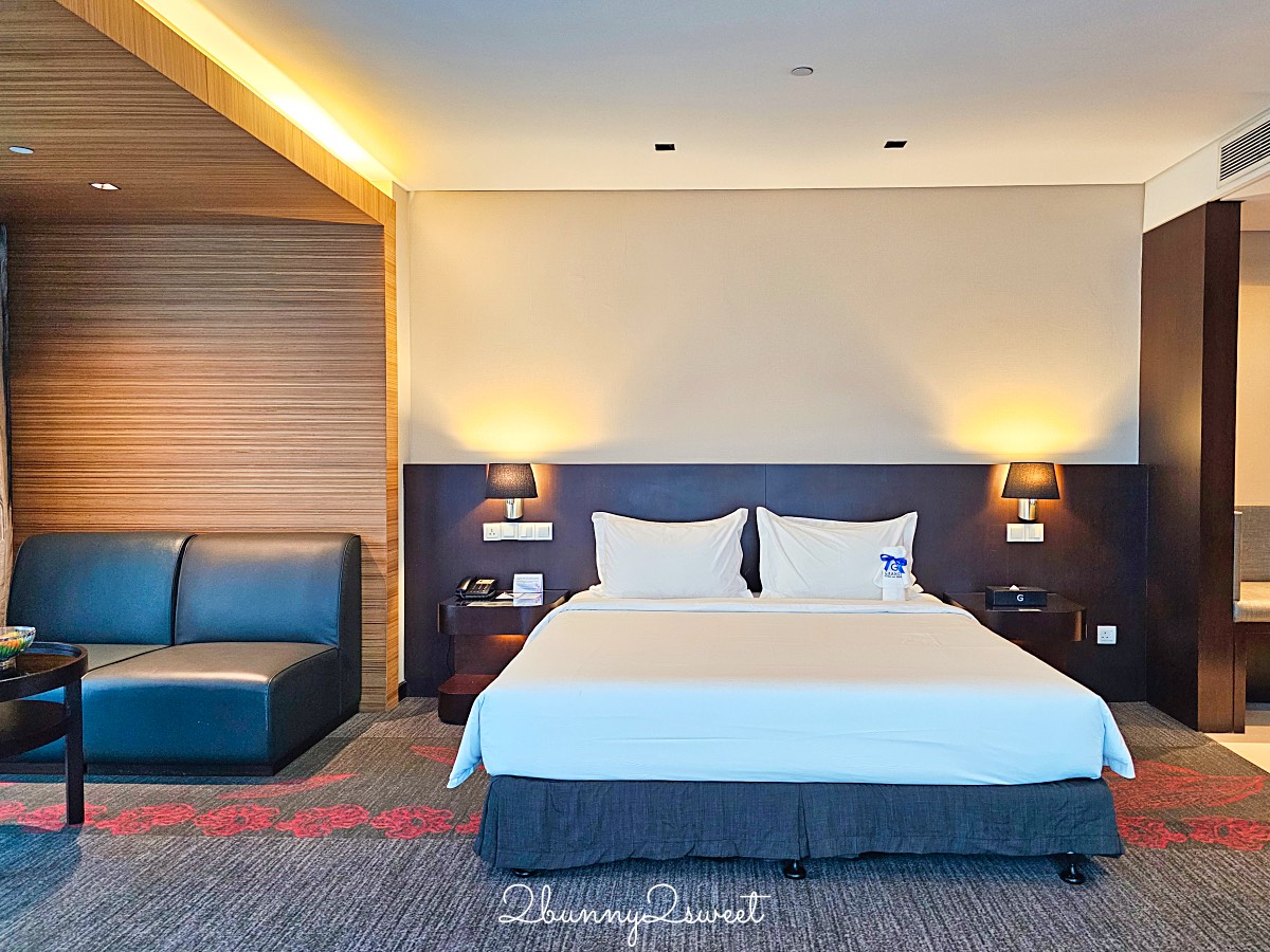 沙巴住宿【Grandis Hotels and Resorts 閣藍帝酒店】百貨共構、免稅店旁～地理位置超棒海景飯店 @兔兒毛毛姊妹花