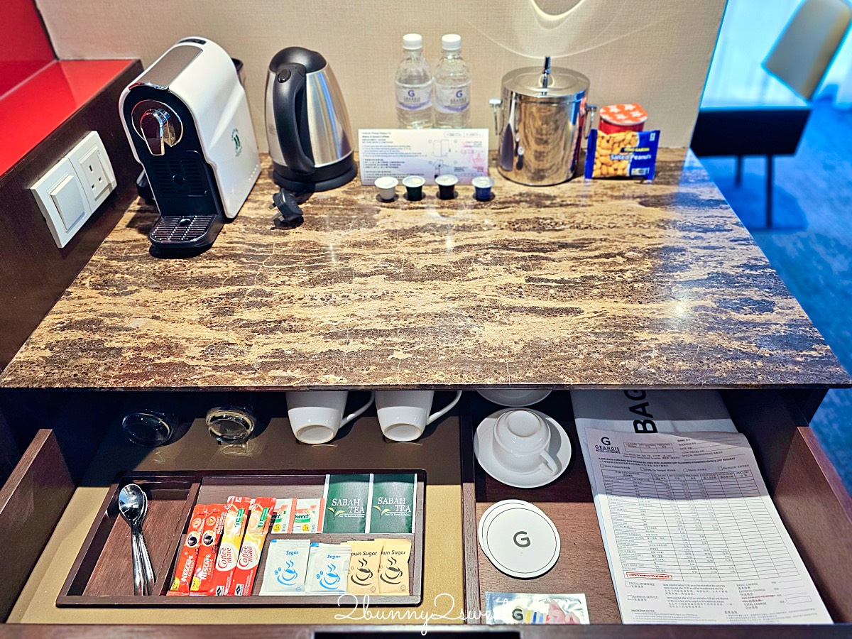 沙巴住宿【Grandis Hotels and Resorts 閣藍帝酒店】百貨共構、免稅店旁～地理位置超棒海景飯店 @兔兒毛毛姊妹花