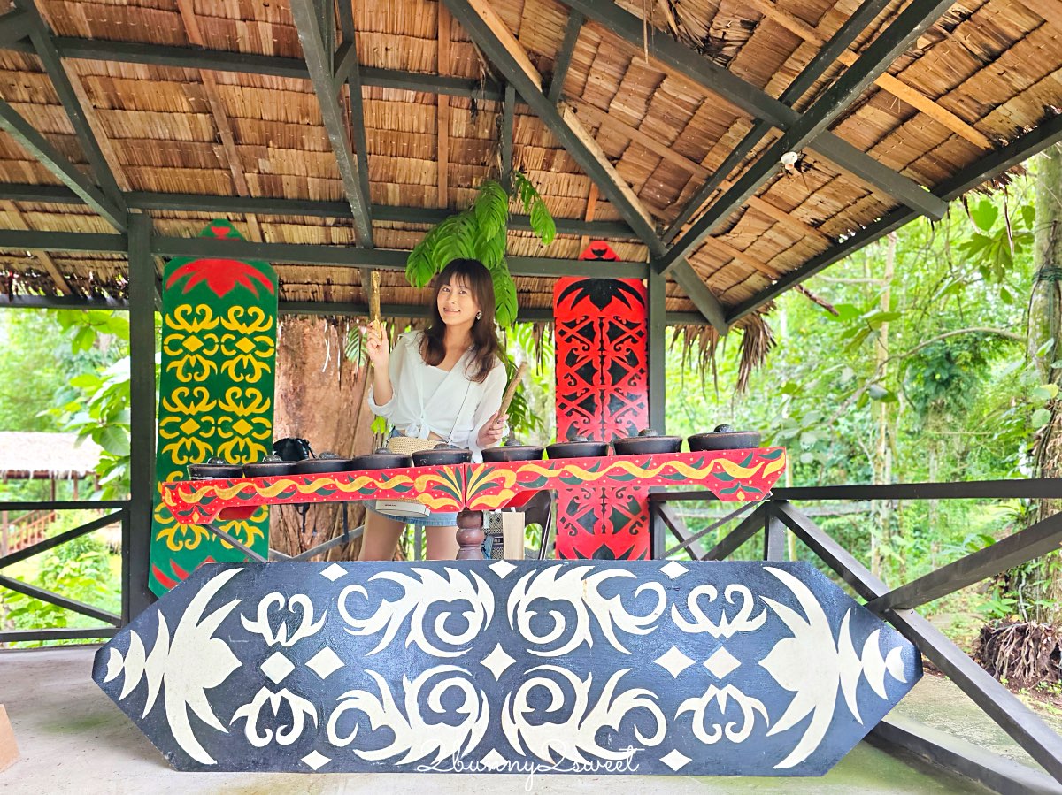 沙巴景點【婆羅洲文化村】沙巴最大文化村探索婆羅洲七大原住民文化，互動體驗超有趣 @兔兒毛毛姊妹花