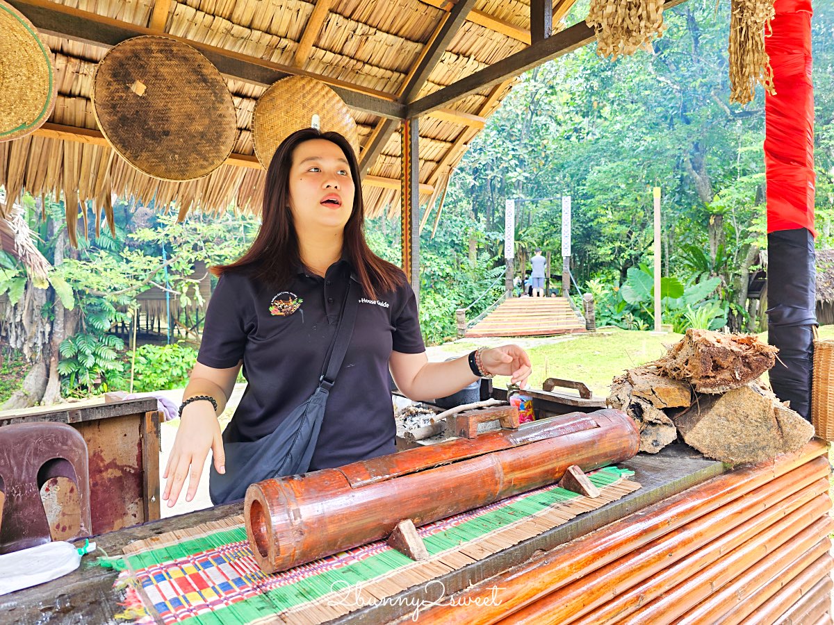 沙巴景點【婆羅洲文化村】沙巴最大文化村探索婆羅洲七大原住民文化，互動體驗超有趣 @兔兒毛毛姊妹花