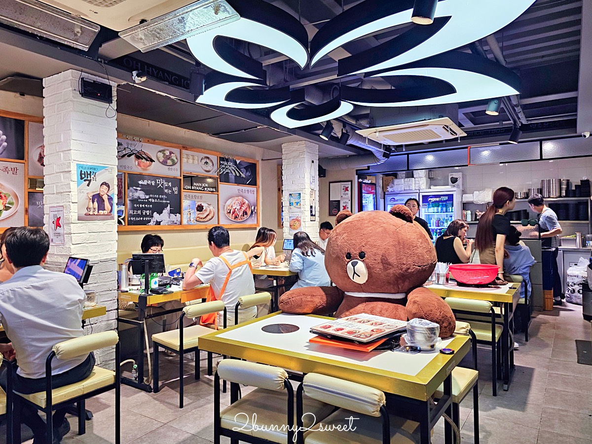 【首爾美食推薦】滿足五香豬腳 (東大門店)：在地人也狂推的深夜美食！招牌必吃這樣點 @兔兒毛毛姊妹花