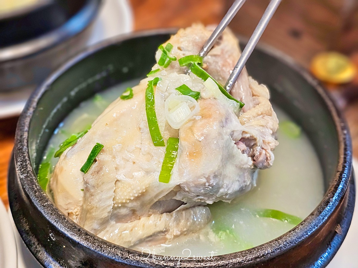 【首爾明洞美食】百濟蔘雞湯：50年老字號人蔘雞湯，遊韓必吃的補身聖品 @兔兒毛毛姊妹花