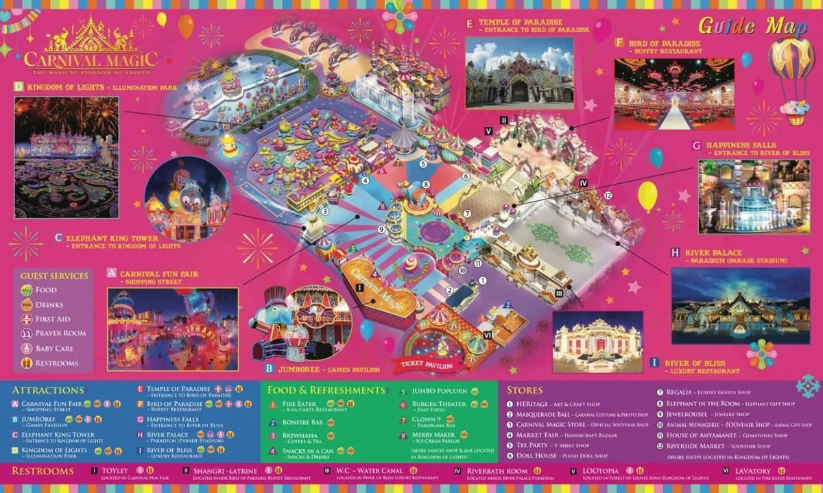 普吉島親子景點推薦｜Carnival Magic Phuket：泰國夢幻嘉年華魔法樂園全攻略 @兔兒毛毛姊妹花