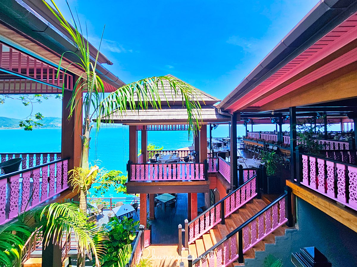 普吉島海景咖啡廳｜Baan Rim Pa 懸崖餐廳：絕美夕陽海景＋泰式料理的浪漫饗宴 @兔兒毛毛姊妹花