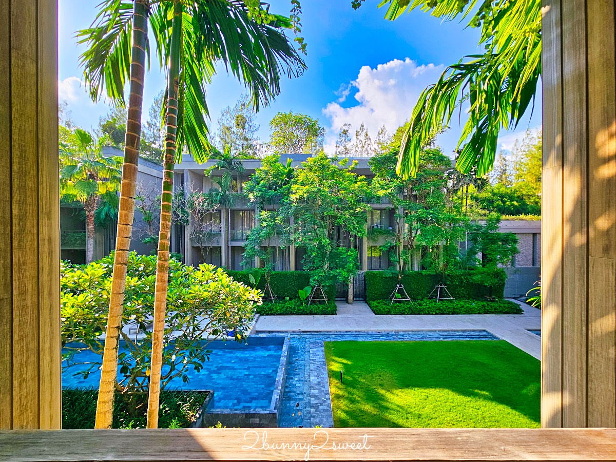 普吉島海景飯店｜Twinpalms MontAzure Phuket 普吉雙棕櫚樹籃山酒店：Azure Suite、泳池、早餐開箱 @兔兒毛毛姊妹花