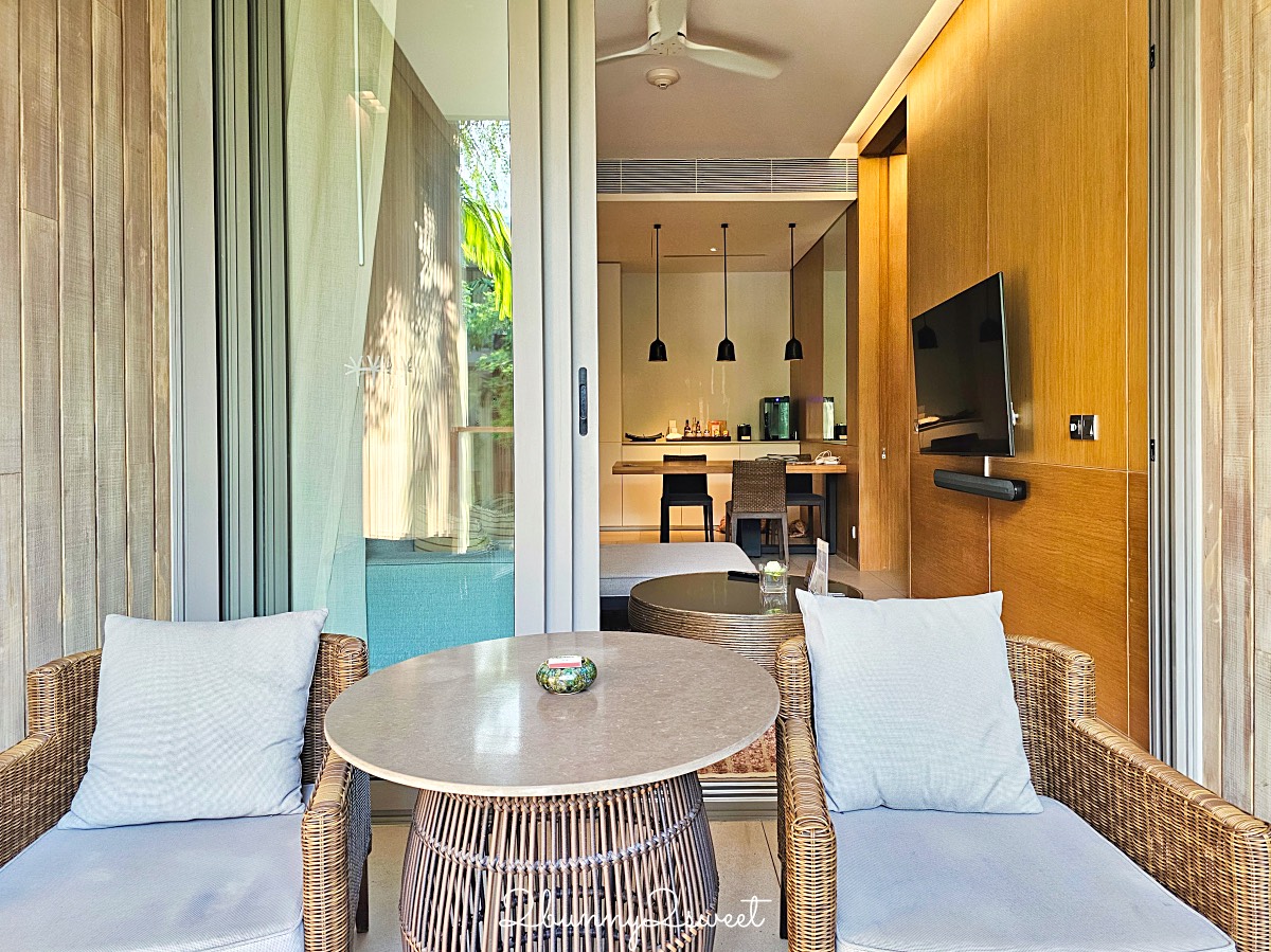 普吉島海景飯店｜Twinpalms MontAzure Phuket 普吉雙棕櫚樹籃山酒店：Azure Suite、泳池、早餐開箱 @兔兒毛毛姊妹花