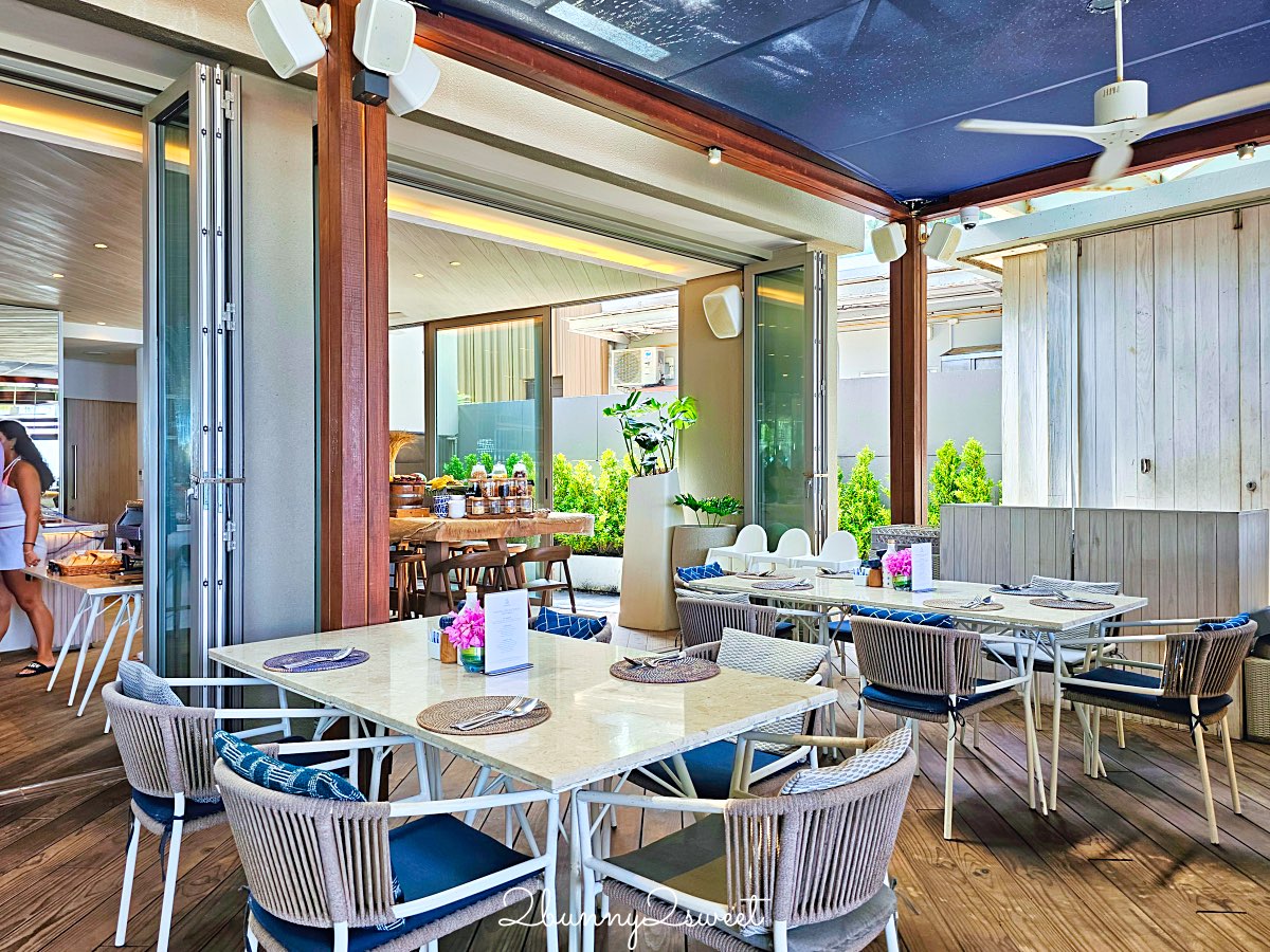 普吉島海景飯店｜Twinpalms MontAzure Phuket 普吉雙棕櫚樹籃山酒店：Azure Suite、泳池、早餐開箱 @兔兒毛毛姊妹花