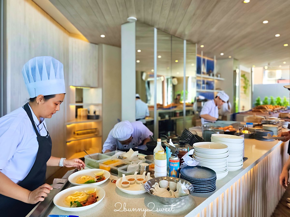 普吉島海景飯店｜Twinpalms MontAzure Phuket 普吉雙棕櫚樹籃山酒店：Azure Suite、泳池、早餐開箱 @兔兒毛毛姊妹花