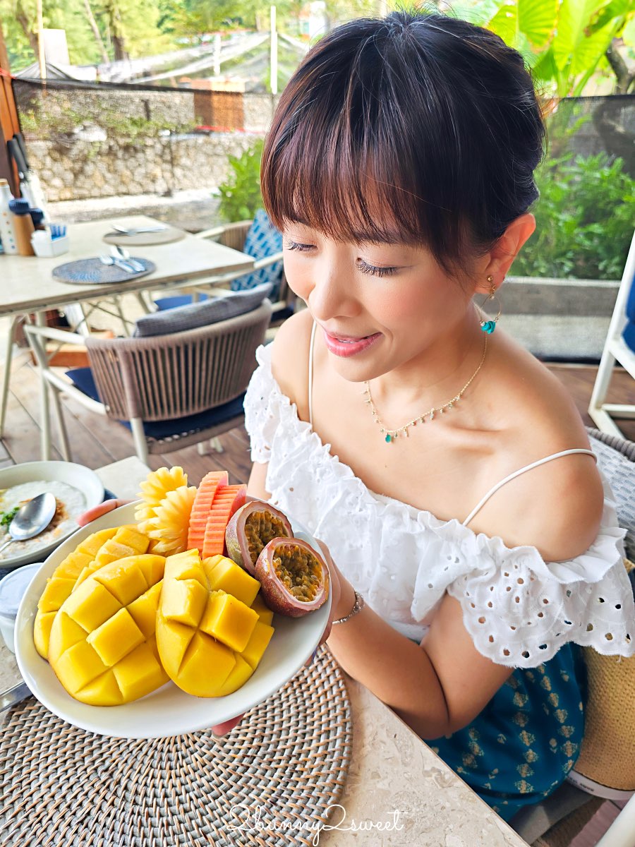 普吉島海景飯店｜Twinpalms MontAzure Phuket 普吉雙棕櫚樹籃山酒店：Azure Suite、泳池、早餐開箱 @兔兒毛毛姊妹花