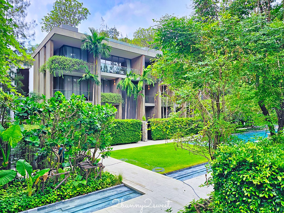 普吉島海景飯店｜Twinpalms MontAzure Phuket 普吉雙棕櫚樹籃山酒店：Azure Suite、泳池、早餐開箱 @兔兒毛毛姊妹花