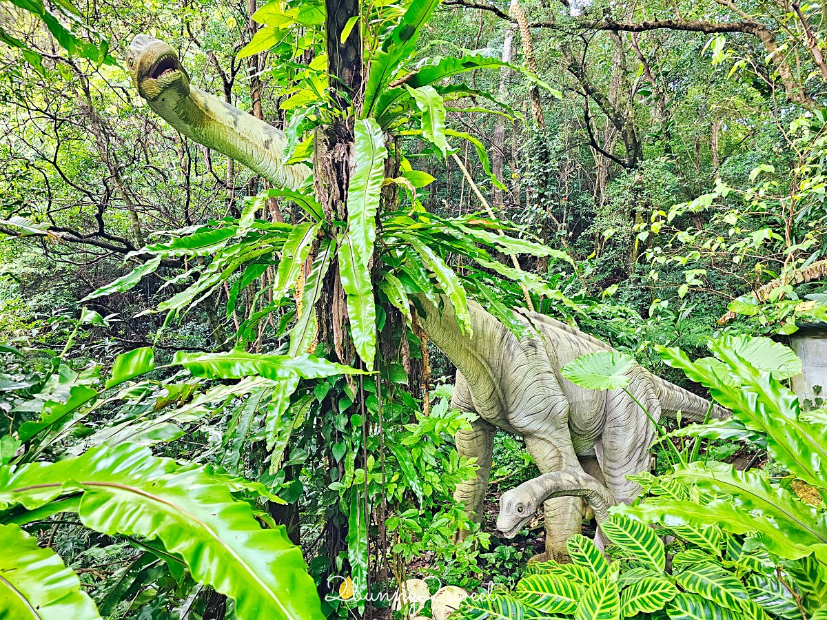 沖繩名護【DINO恐龍公園】完整攻略：交通、門票、園區介紹與旅遊心得 @兔兒毛毛姊妹花