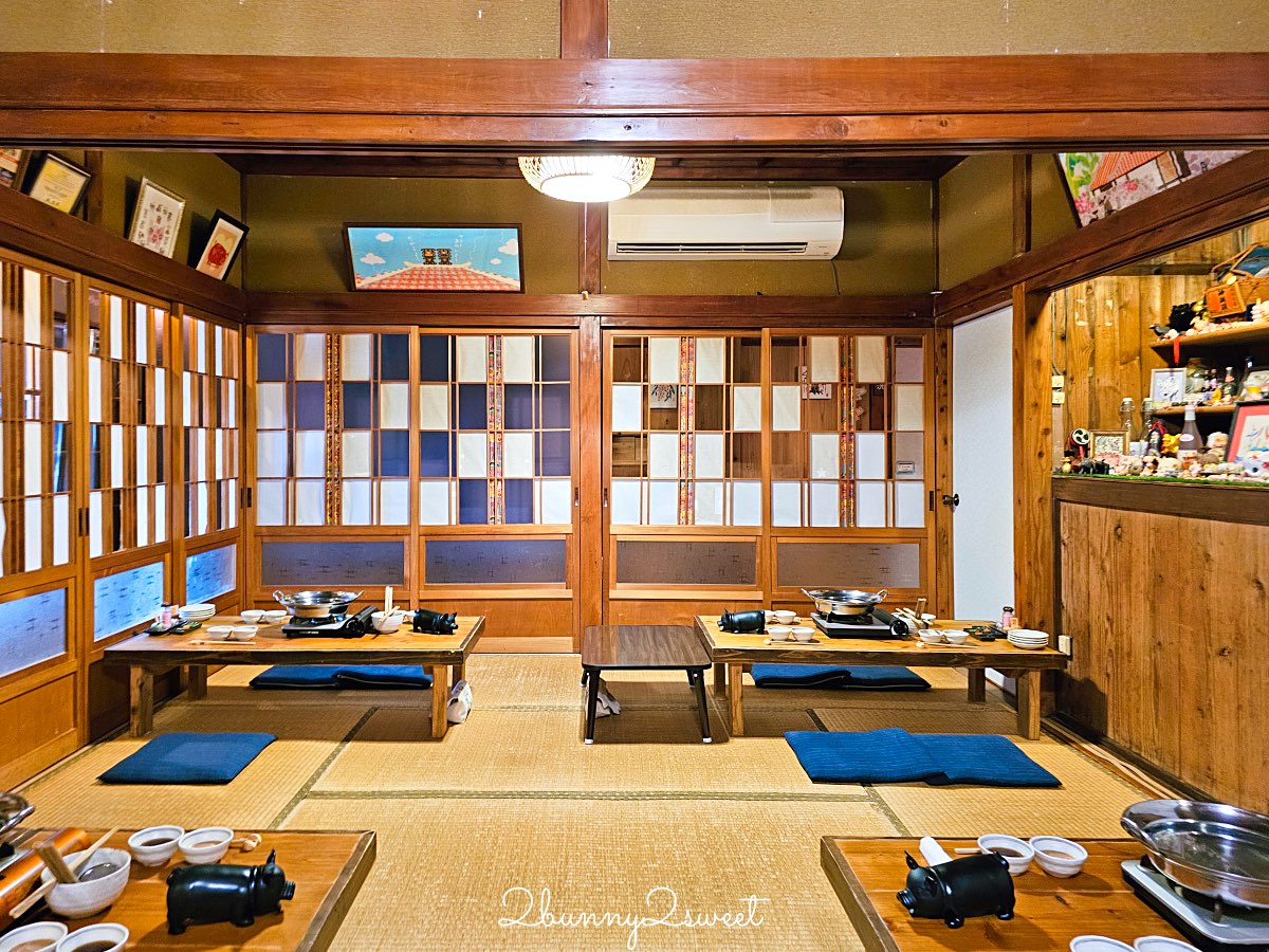【やんばるダイニング 松の古民家】沖繩名護美食：親子友善古民家餐廳阿古豬涮涮鍋 @兔兒毛毛姊妹花