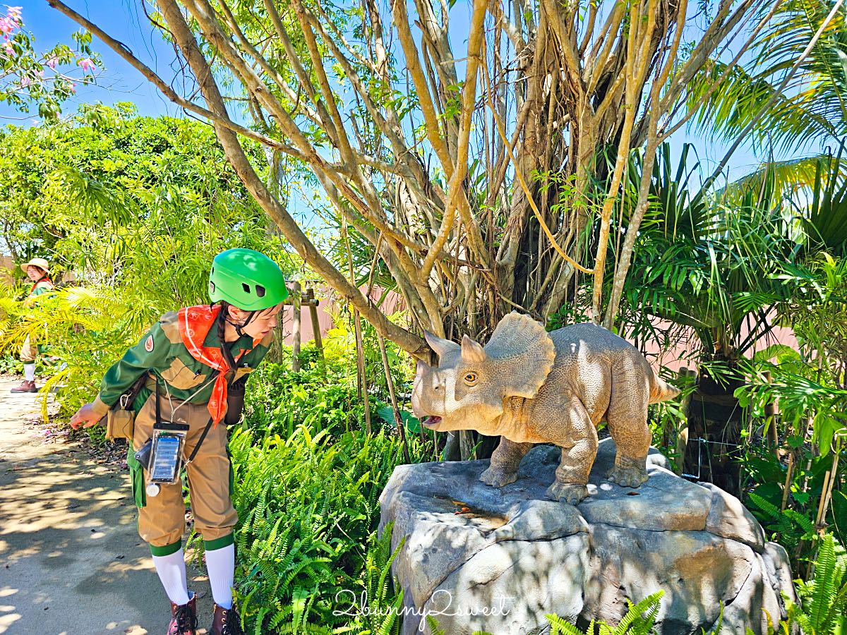 【JUNGLIA OKINAWA 叢林樂園】沖繩恐龍樂園攻略：交通、門票、設施、餐廳介紹，無快通這樣玩 @兔兒毛毛姊妹花