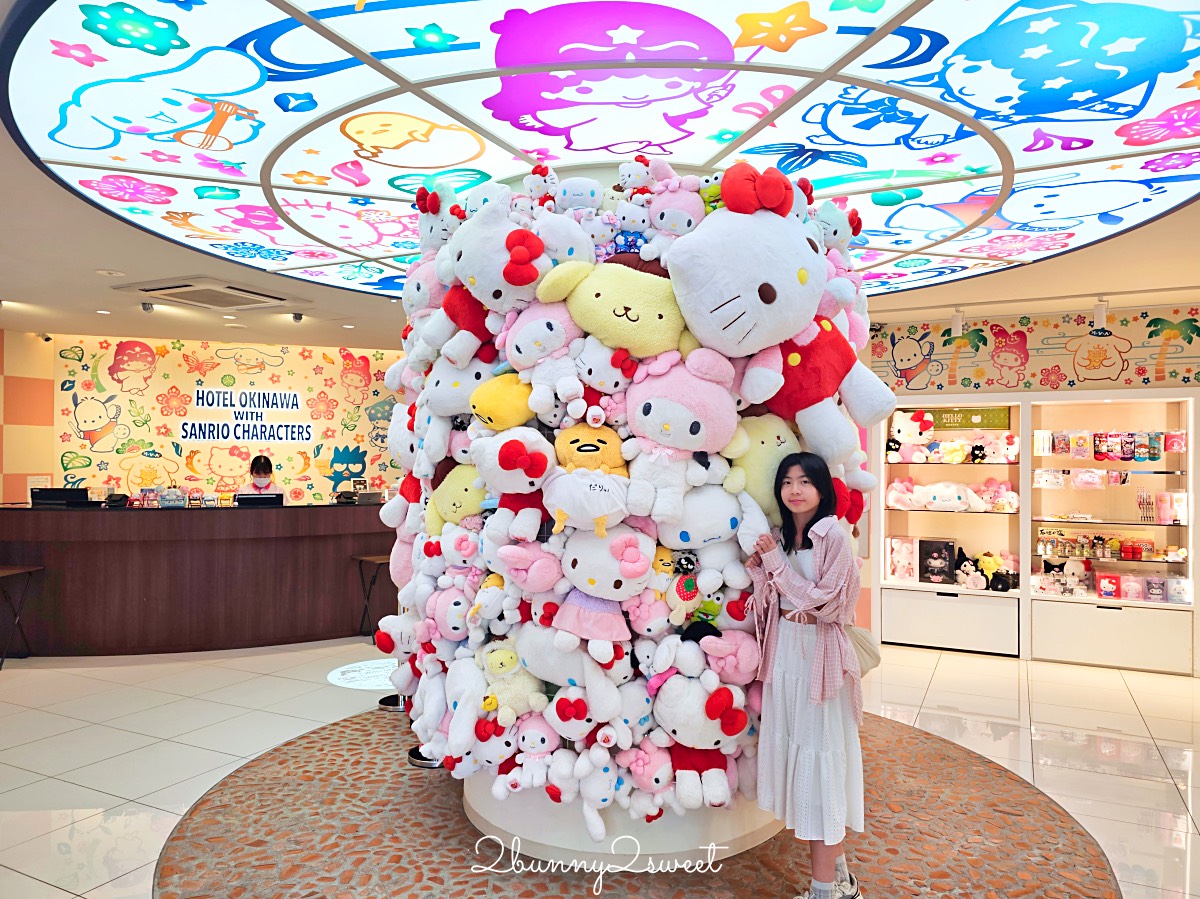 【沖繩三麗鷗主題酒店 Hotel Okinawa with Sanrio Characters 】那霸國際通必住夢幻飯店 @兔兒毛毛姊妹花