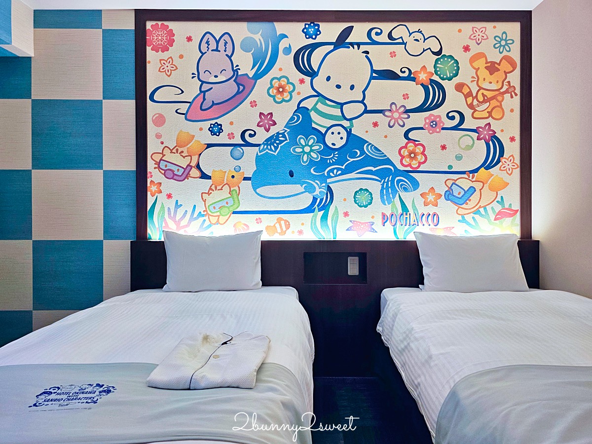 【沖繩三麗鷗主題酒店 Hotel Okinawa with Sanrio Characters 】那霸國際通必住夢幻飯店 @兔兒毛毛姊妹花