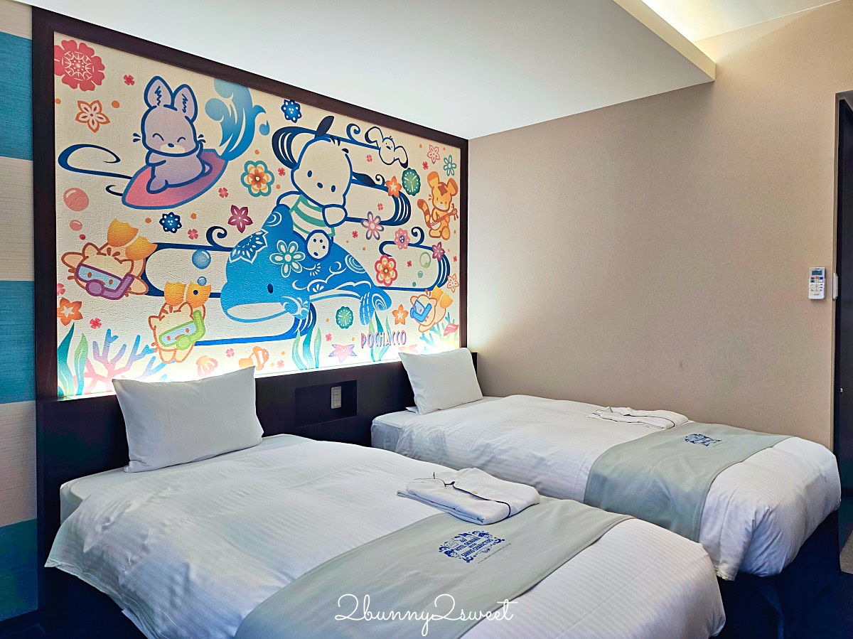 【沖繩三麗鷗主題酒店 Hotel Okinawa with Sanrio Characters 】那霸國際通必住夢幻飯店 @兔兒毛毛姊妹花