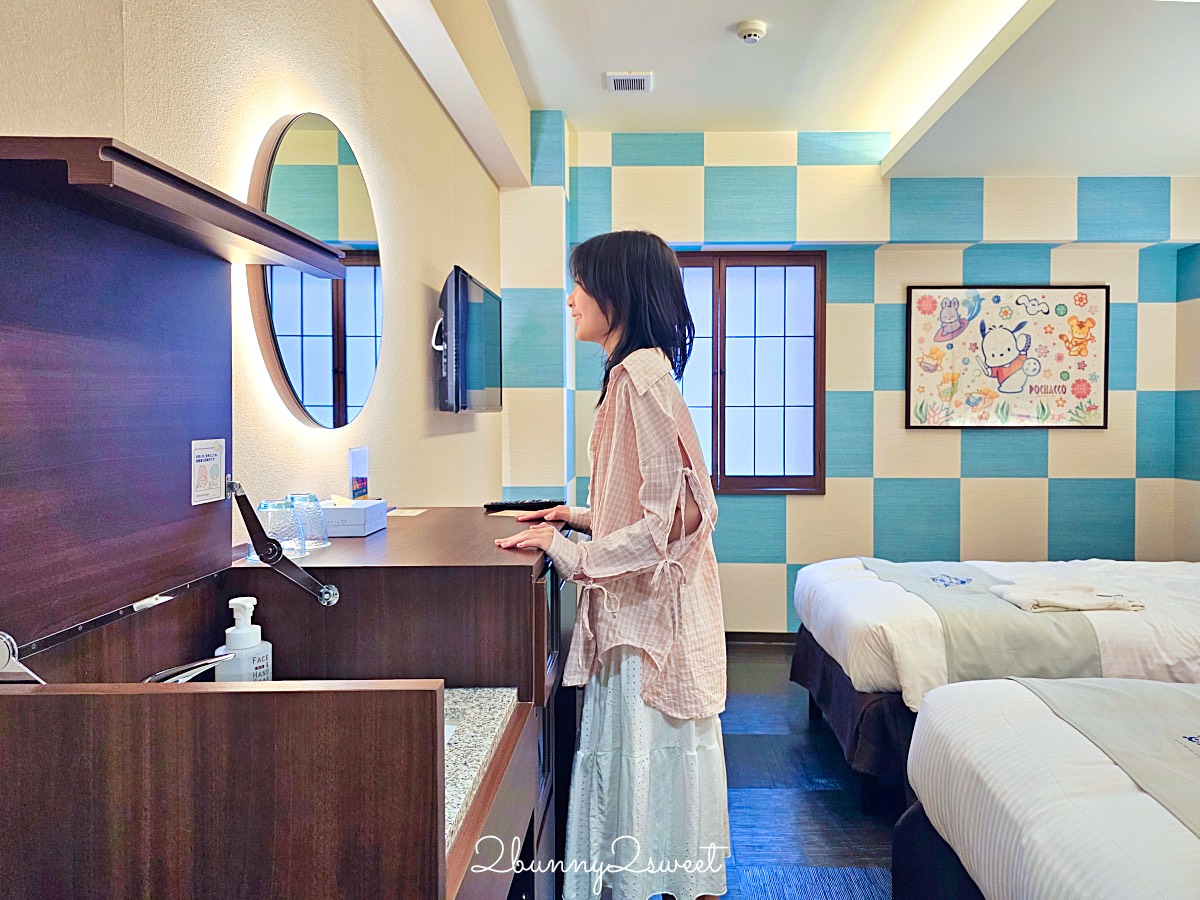 【沖繩三麗鷗主題酒店 Hotel Okinawa with Sanrio Characters 】那霸國際通必住夢幻飯店 @兔兒毛毛姊妹花