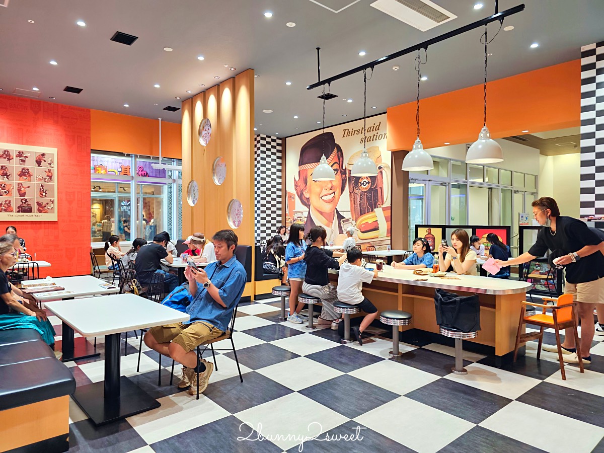 沖繩必吃【A&W】沖繩限定速食品牌，人氣NO.1漢堡、螺旋薯條、沙士必點攻略 @兔兒毛毛姊妹花