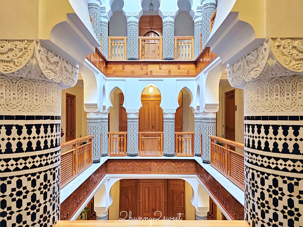 摩洛哥住宿【Riad Atlas Palace & Spa】馬拉喀什老城中心的摩洛哥庭院式旅宿奢華體驗 @兔兒毛毛姊妹花